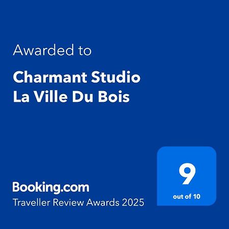 Charmant Studio La Ville Du Bois Екстериор снимка